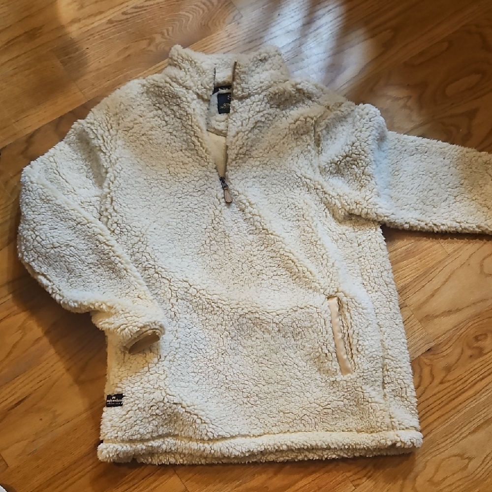 Cozy Cream  Sherpa Jacket